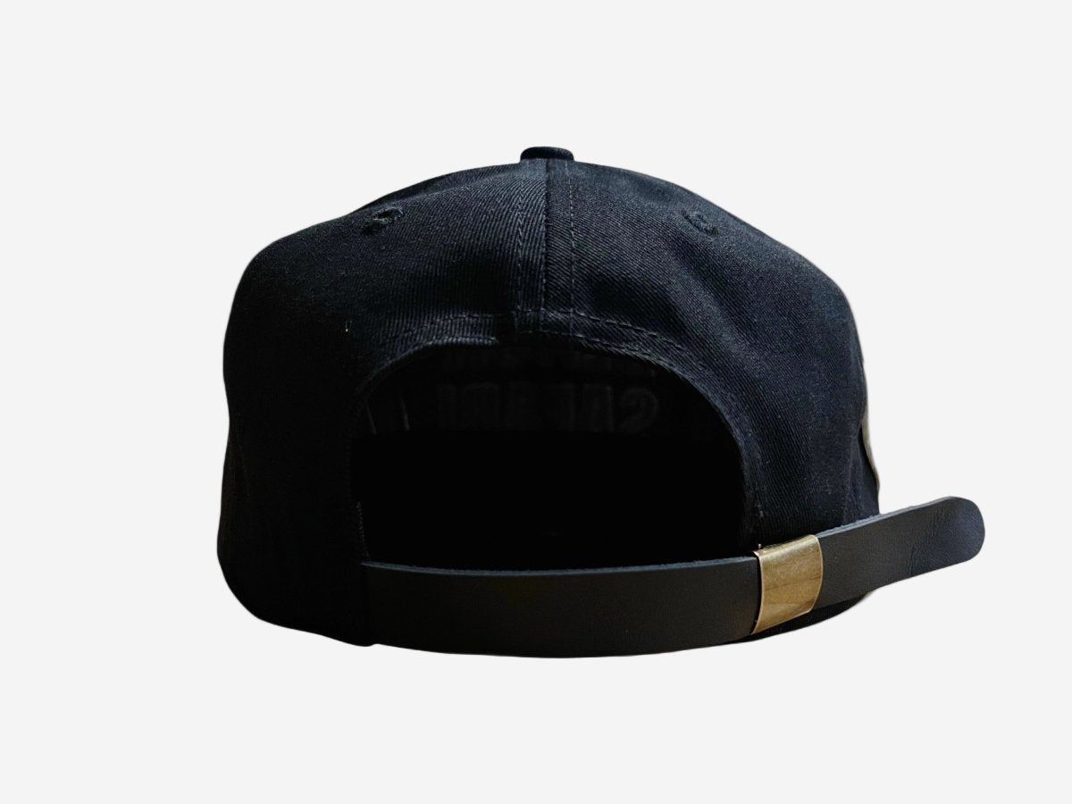 Signature Black Safari Cap - Black Safari