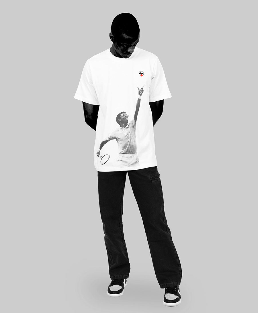 Lawn x Clay Tennis Club T-Shirt - Bold Portrait, Soft Cotton
