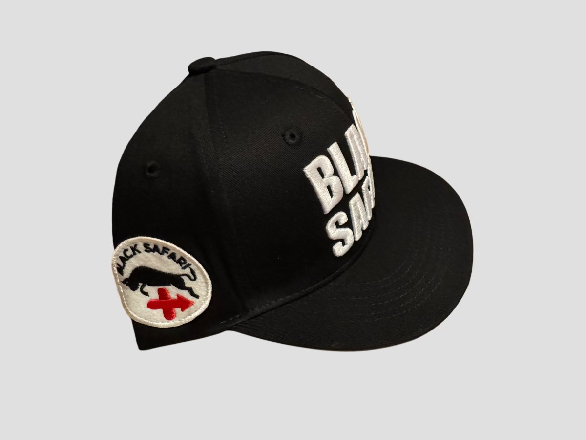 Signature Black Safari Cap - Black Safari