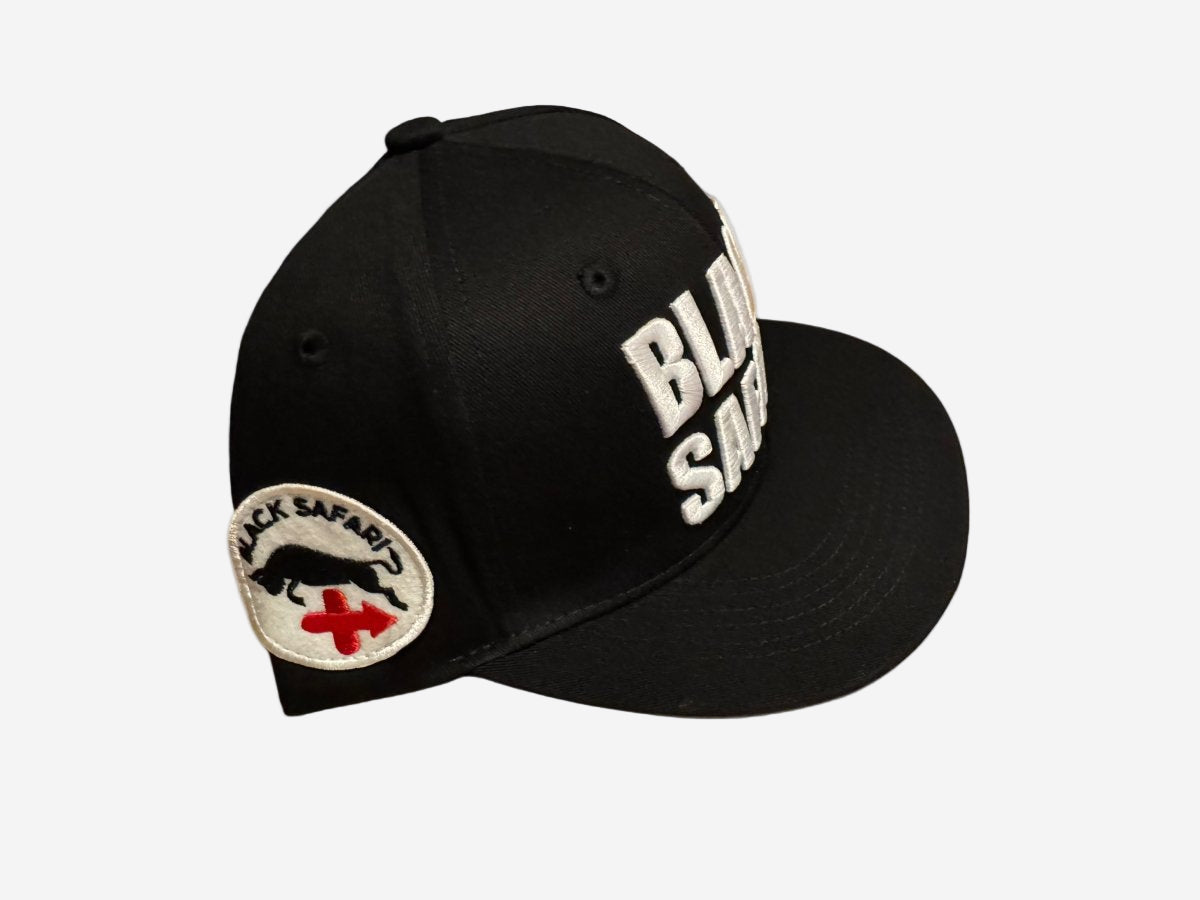 Signature Black Safari Cap - Black Safari