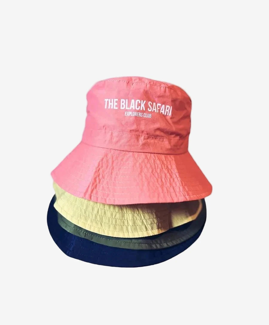 Explorers Club Bucket Hat - Black Safari