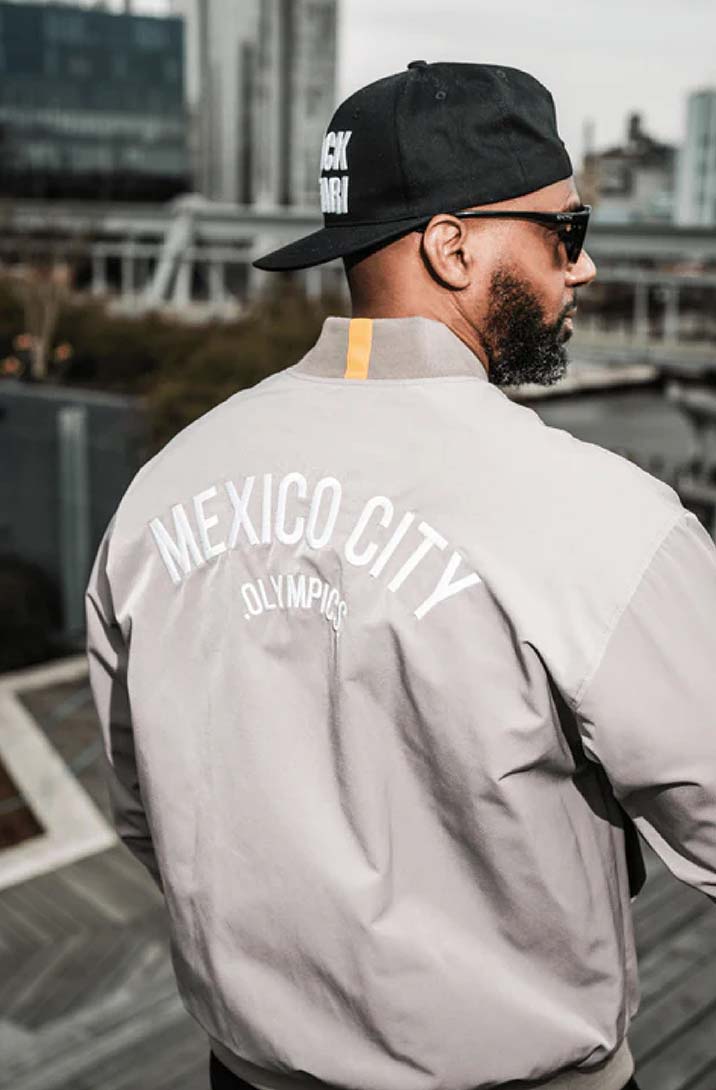 Bomber Closing Ceremony Jacket - Black Safari