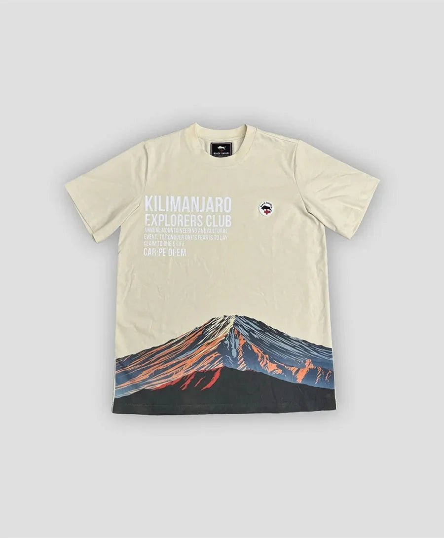 Kilimanjaro T-Shirt - Black Safari