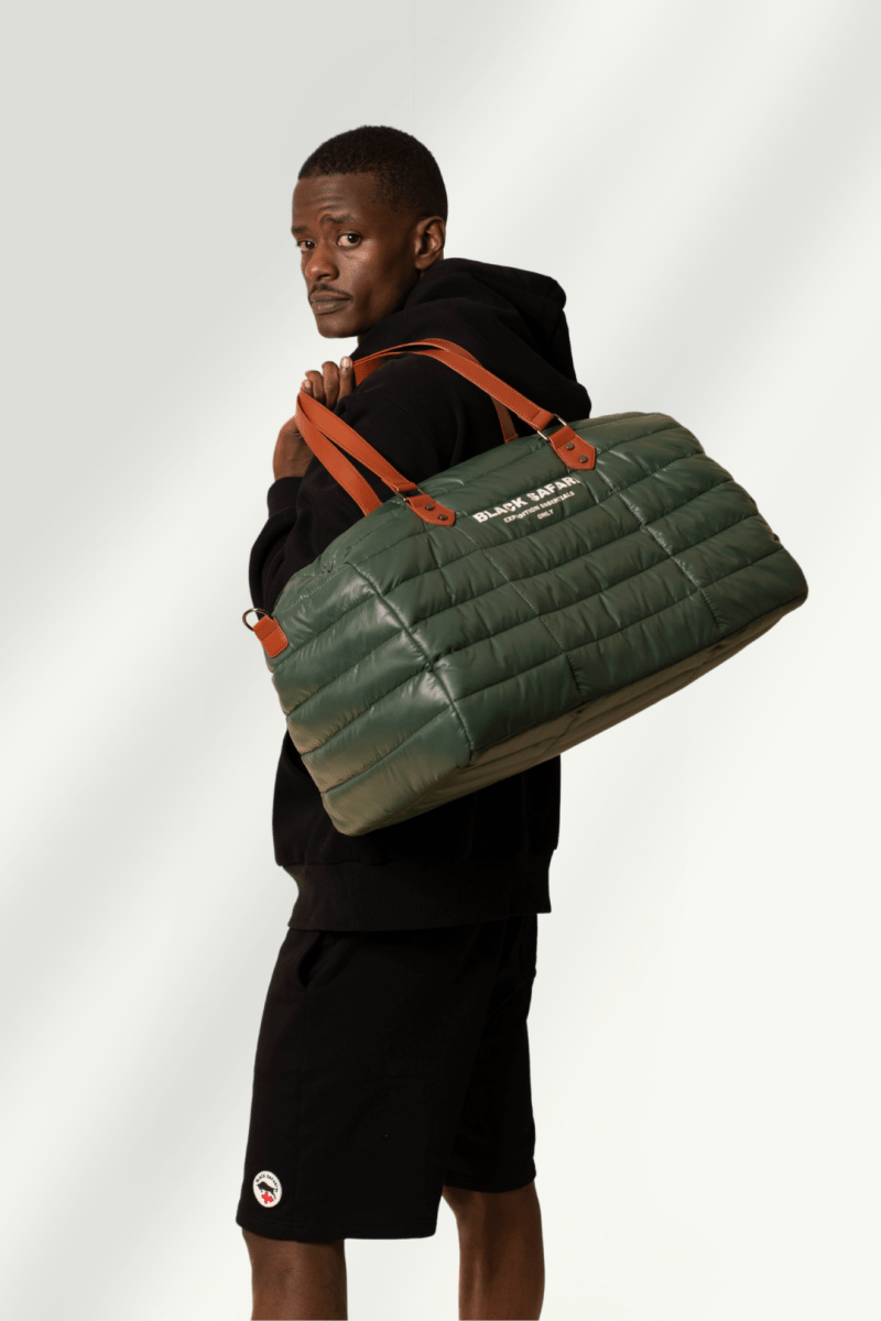 Padded Shoulder Strap for Green Duffle Bag By Black Safari