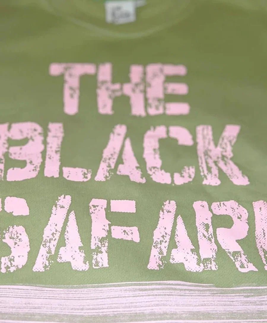 Sage Green Painter’s Sweater - Black Safari