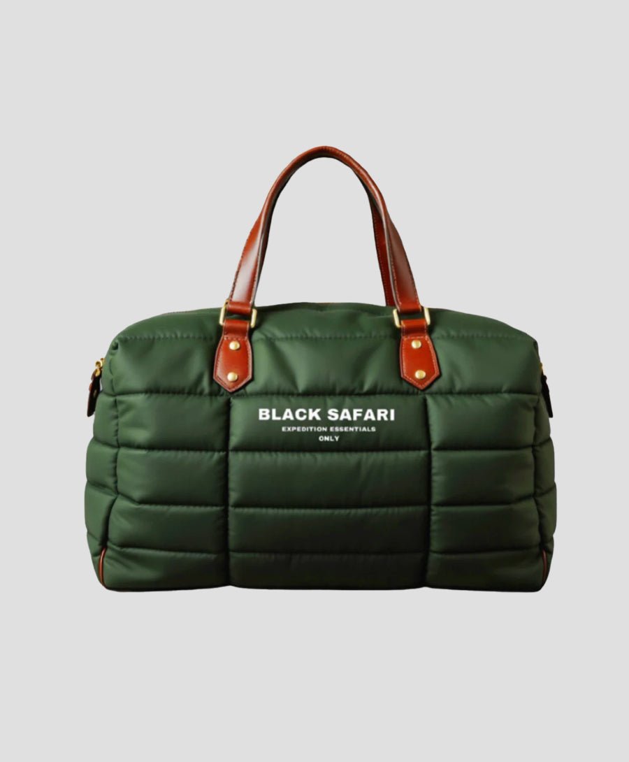 Black Safari Expedition Duffle - Black Safari